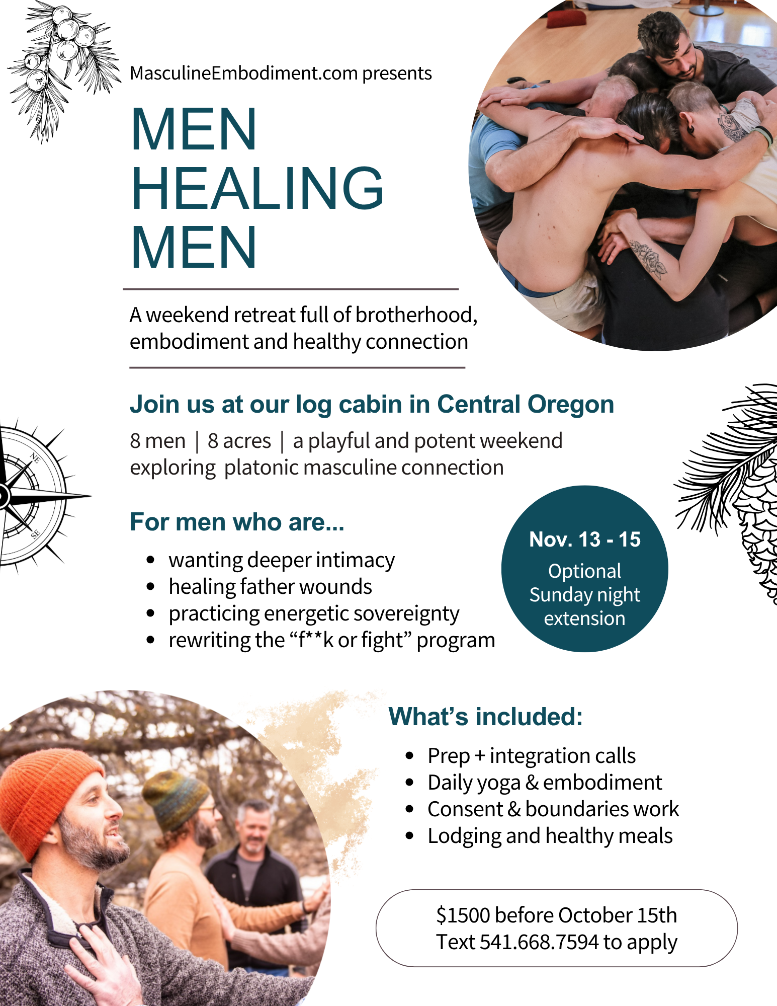 Men Healing Men Flyer